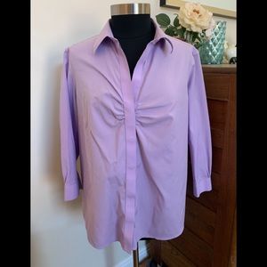 Womens XL Eddie Bauer Wrinkle Resistant Blouse